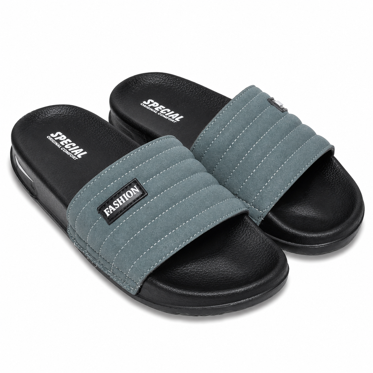 FASHION COMFORT SLIDES | ULTRA CUSHION FOAM | “LIGHTWEIGHT • ALL DAY COMFORT"