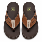 X-Trend Men's Ultra Comfort Daily Wear Slippers – Soft Cushioned Anti-Slip Casual Flip Flops for Indoor & Outdoor Use