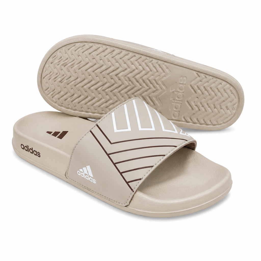 ADI-DAS FLEX SLIDES | ULTRA CUSHION FOAM | “LIGHTWEIGHT • ALL DAY COMFORT”