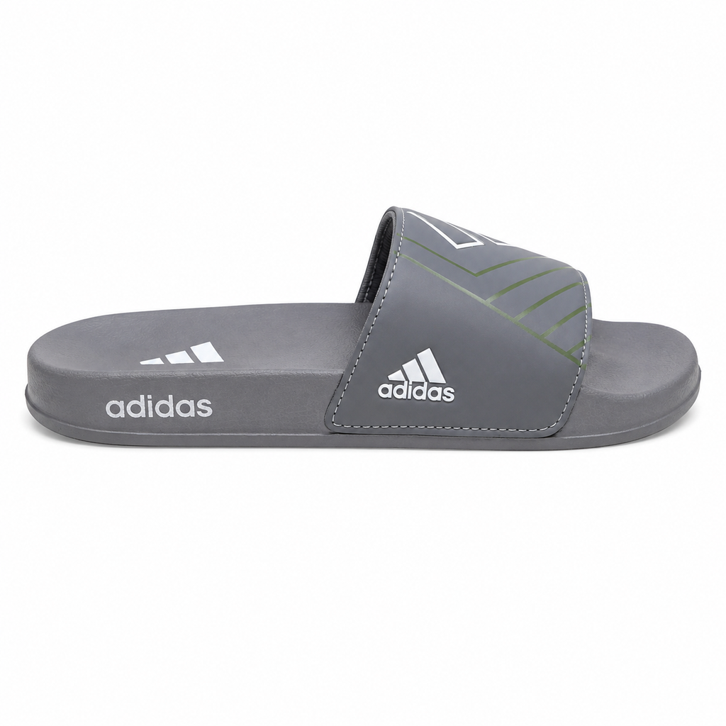 ADI-DAS FLEX SLIDES | ULTRA CUSHION FOAM | “LIGHTWEIGHT • ALL DAY COMFORT”