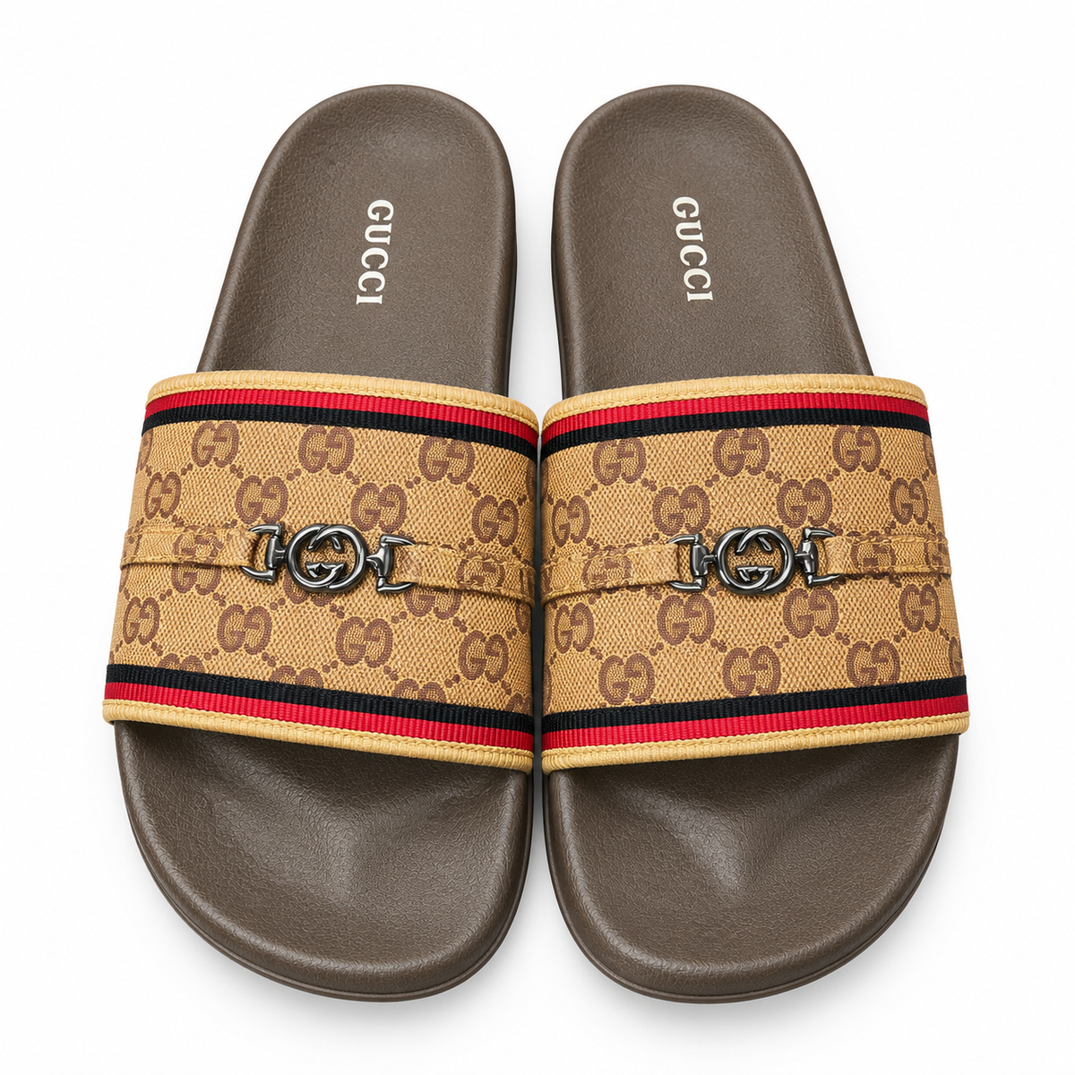 GUCHI COMFORT SLIDES | ULTRA CUSHION FOAM | “LIGHTWEIGHT • ALL DAY COMFORT”