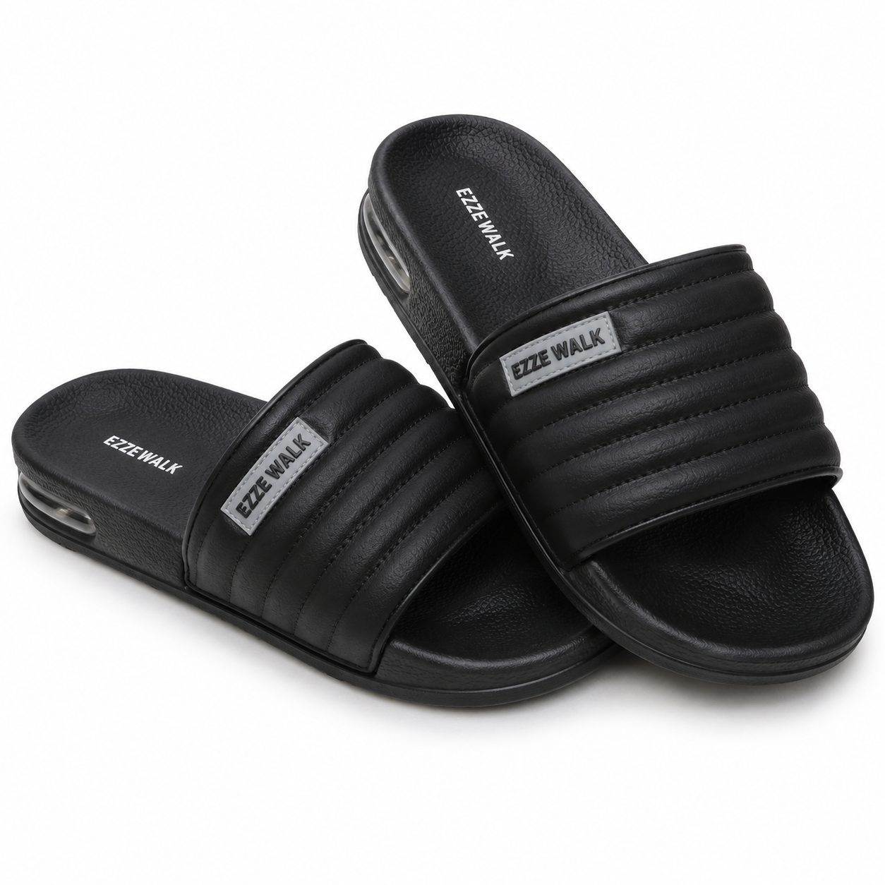 EZZE WALK AIR MAX SLIPPERS | COMFY CUSHION SOLE | SUPER SOFT & MAXIMUM REBOUND