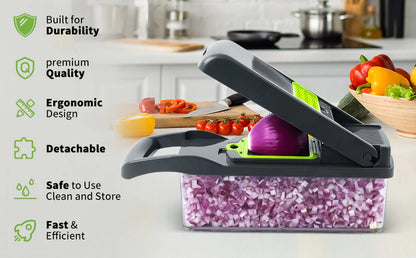 Vegetable Cutter Chopper and Slicer ( PK Delivery Time: 1-3 Days )