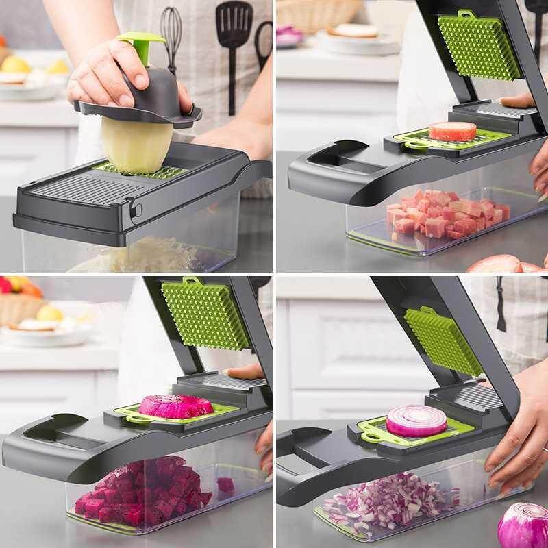 Vegetable Cutter Chopper and Slicer ( PK Delivery Time: 1-3 Days )